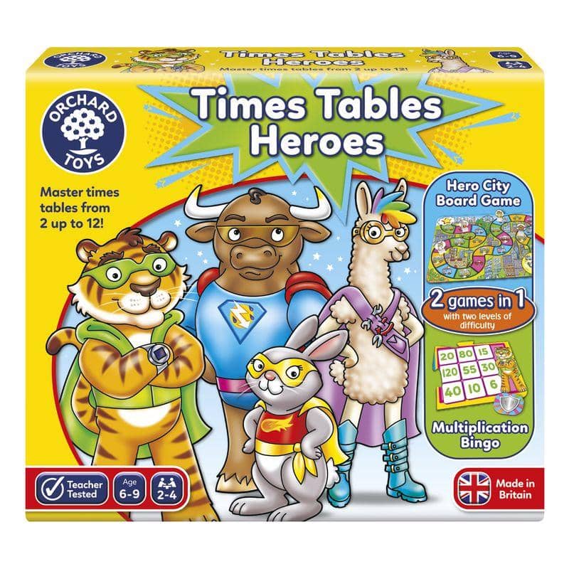 Orchard Toys - Times Tables Heroes