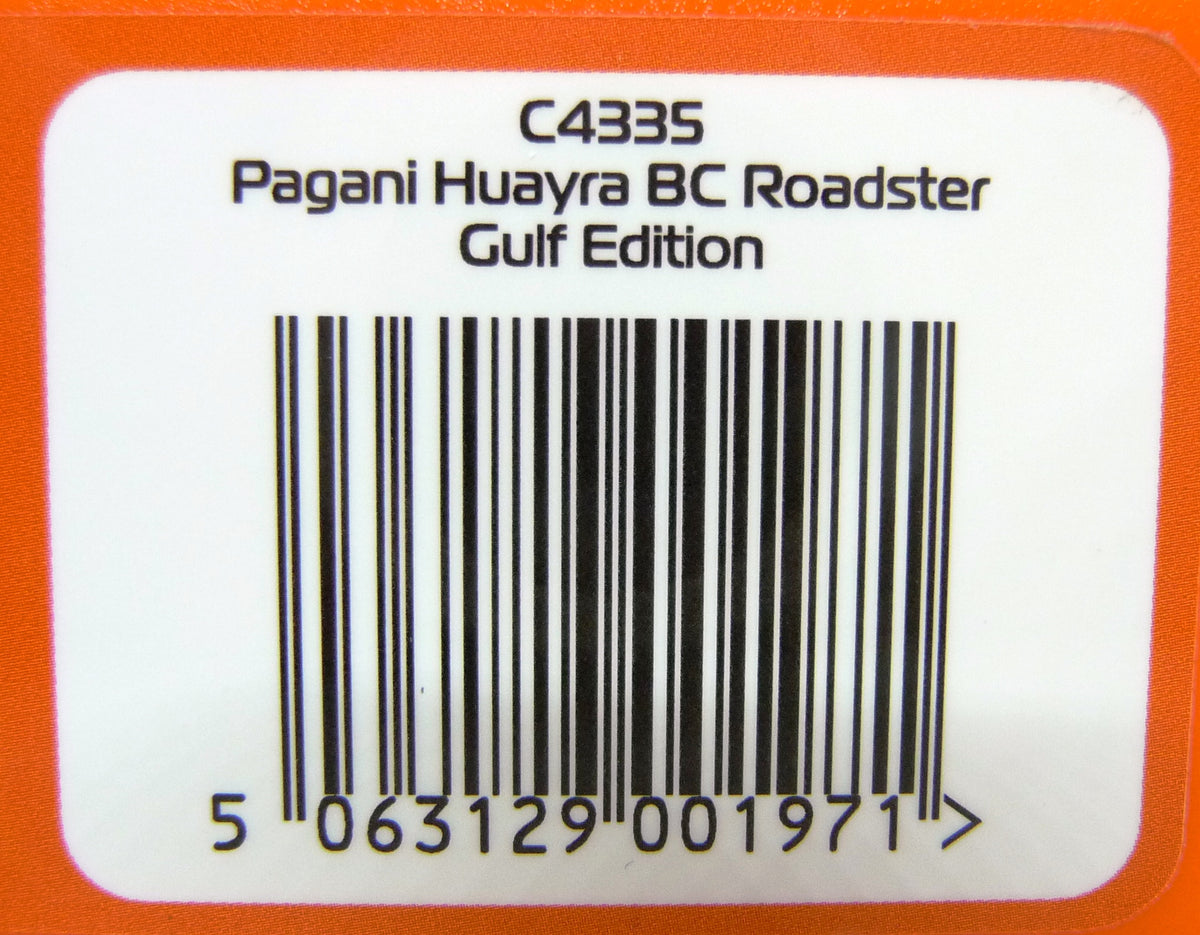 SCALEXTRIC - C4335 PAGANI HUAYRA BC ROADSTER - GULF EDITION