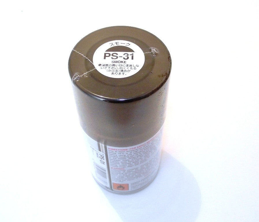 PS-31 TAMIYA POLYCARBONATE SPRAY PAINT SMOKE