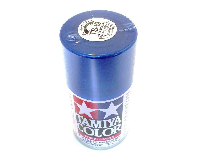 TS-19 TAMIYA ACRYLIC SPRAY PAINT METALLIC BLUE