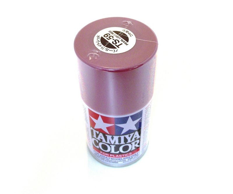 TS-59 TAMIYA ACRYLIC SPRAY PAINT PEARL LIGHT RED