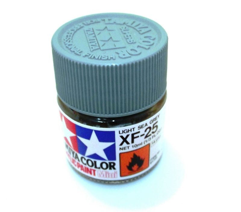 XF-25 TAMIYA ACRYLIC PAINT FLAT LIGHT SEA GREY