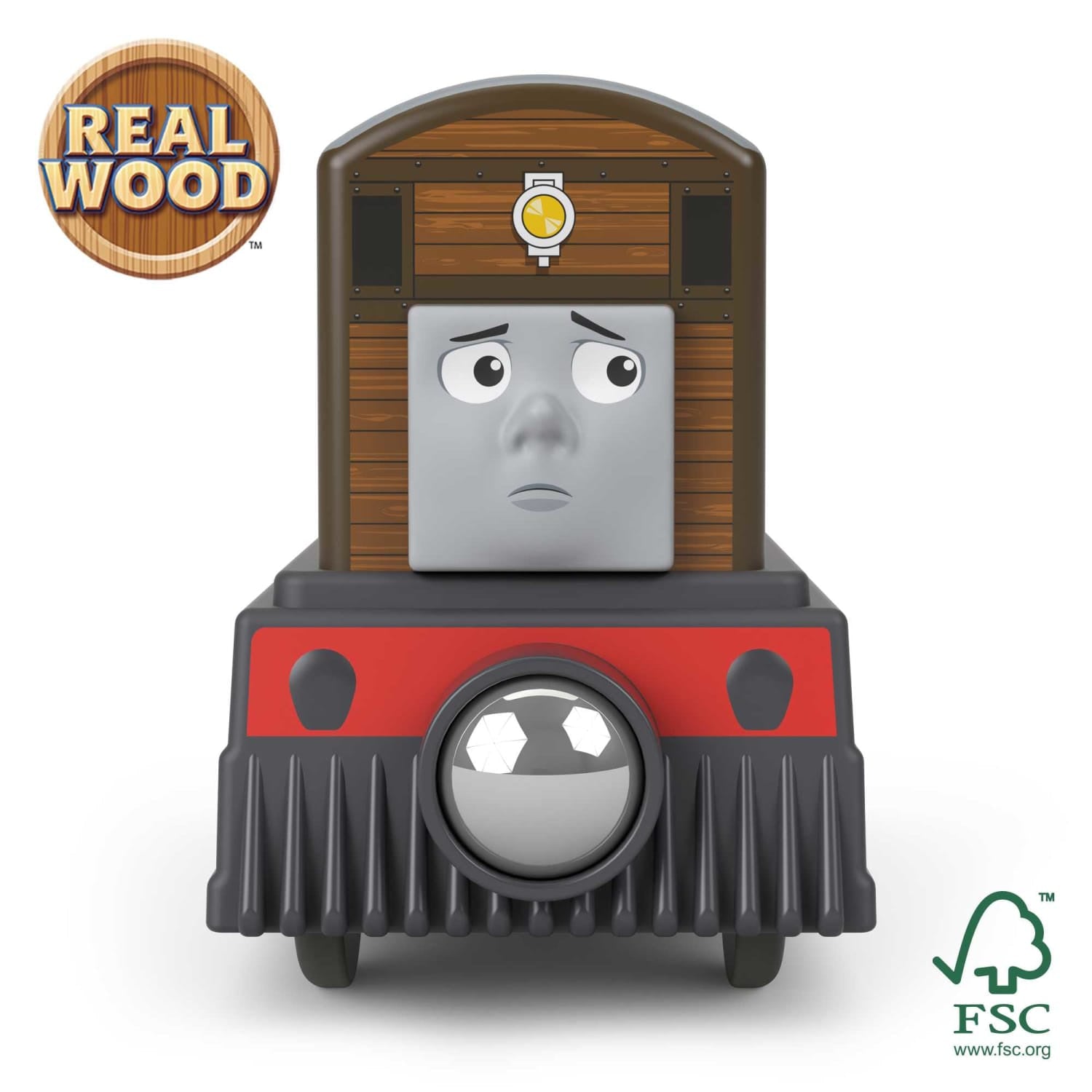 Fisher-Price - Thomas & Friends Wooden Railway Toby Engine