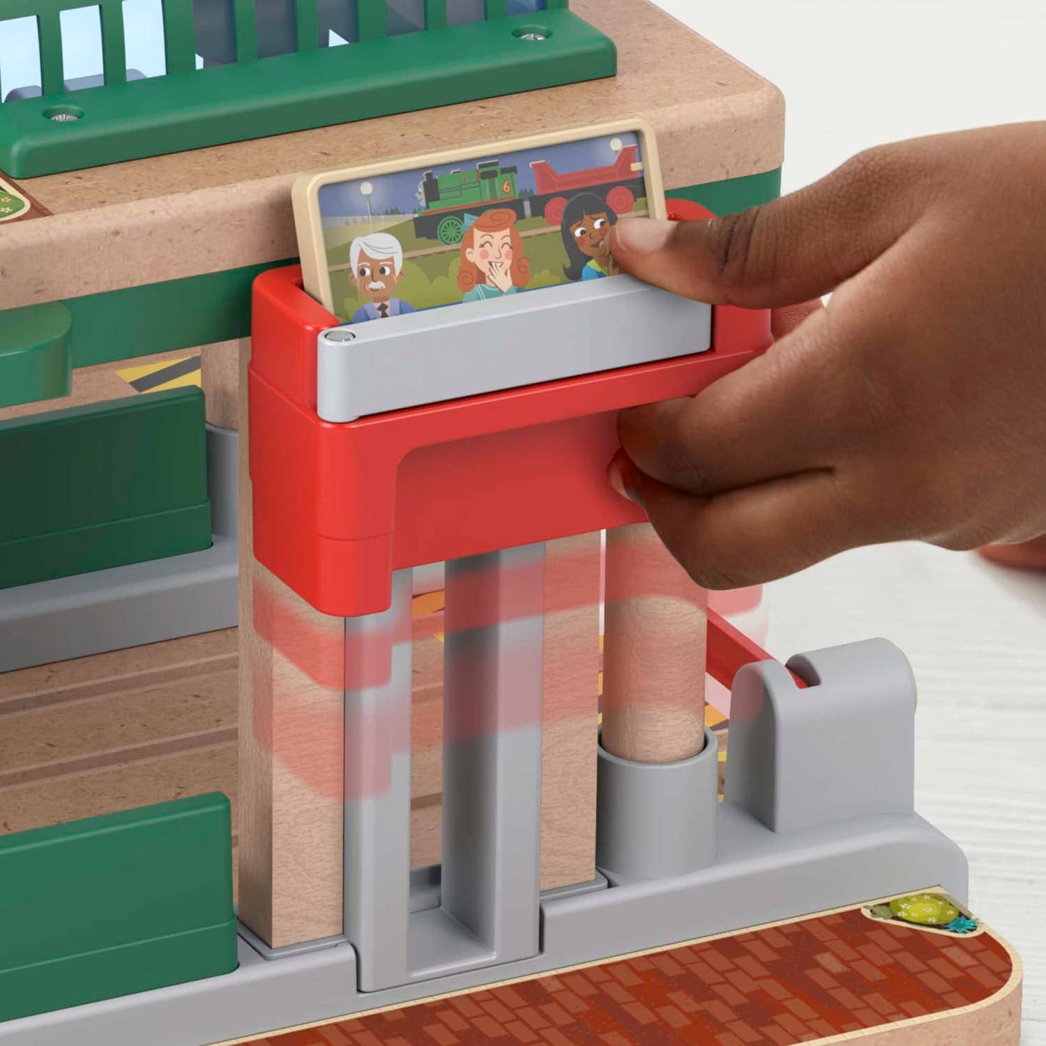 Thomas & Friends - Wooden Railway Knapford Station Passenger Pickup Playset