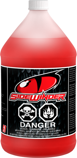 SIDEWINDER RACE & PRO FUEL 25% NITRO 12% SYNTHETIC OIL 3.78LT