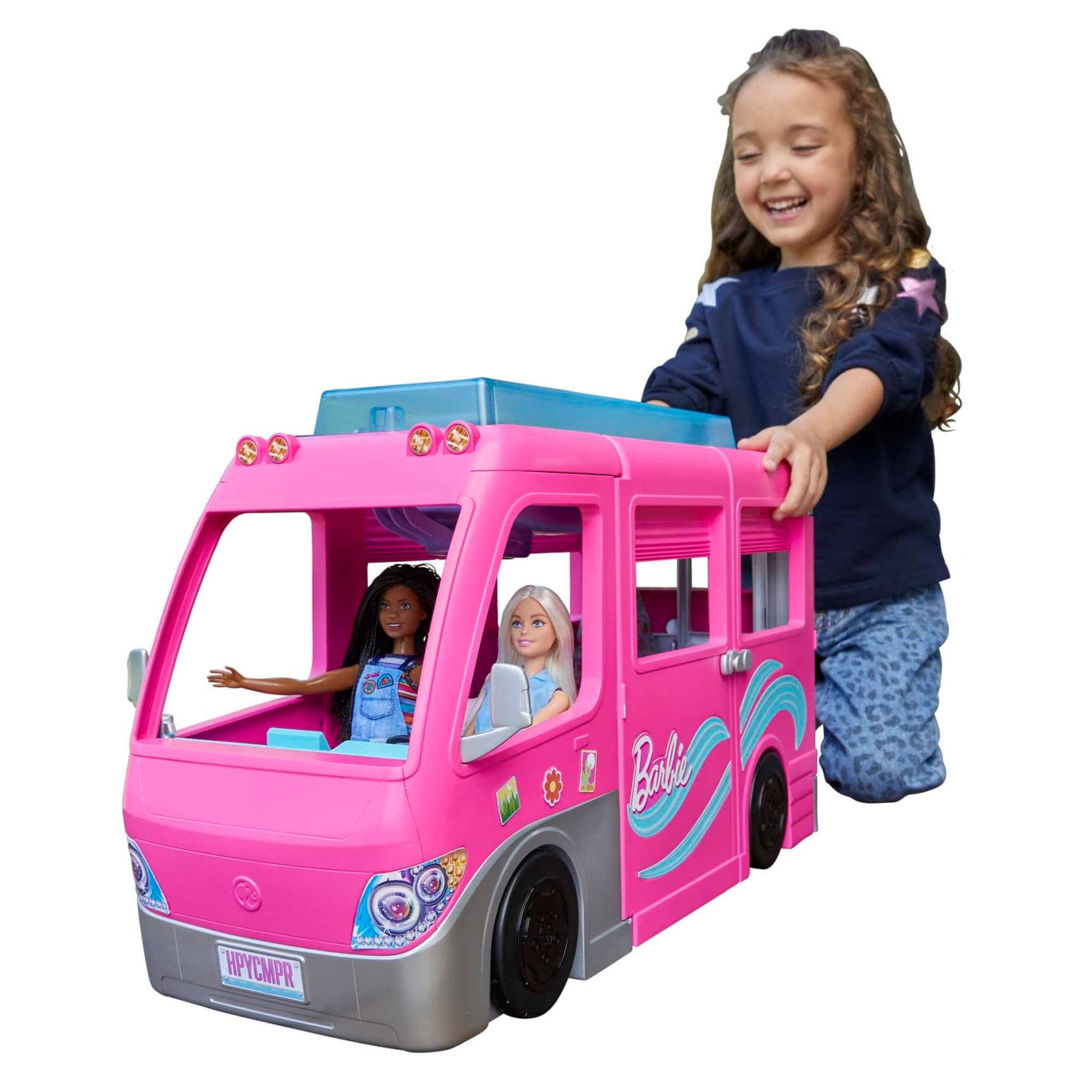 Barbie - Camper Dreamcamper Toy Playset With Pool And 60+ Accessories 2022
