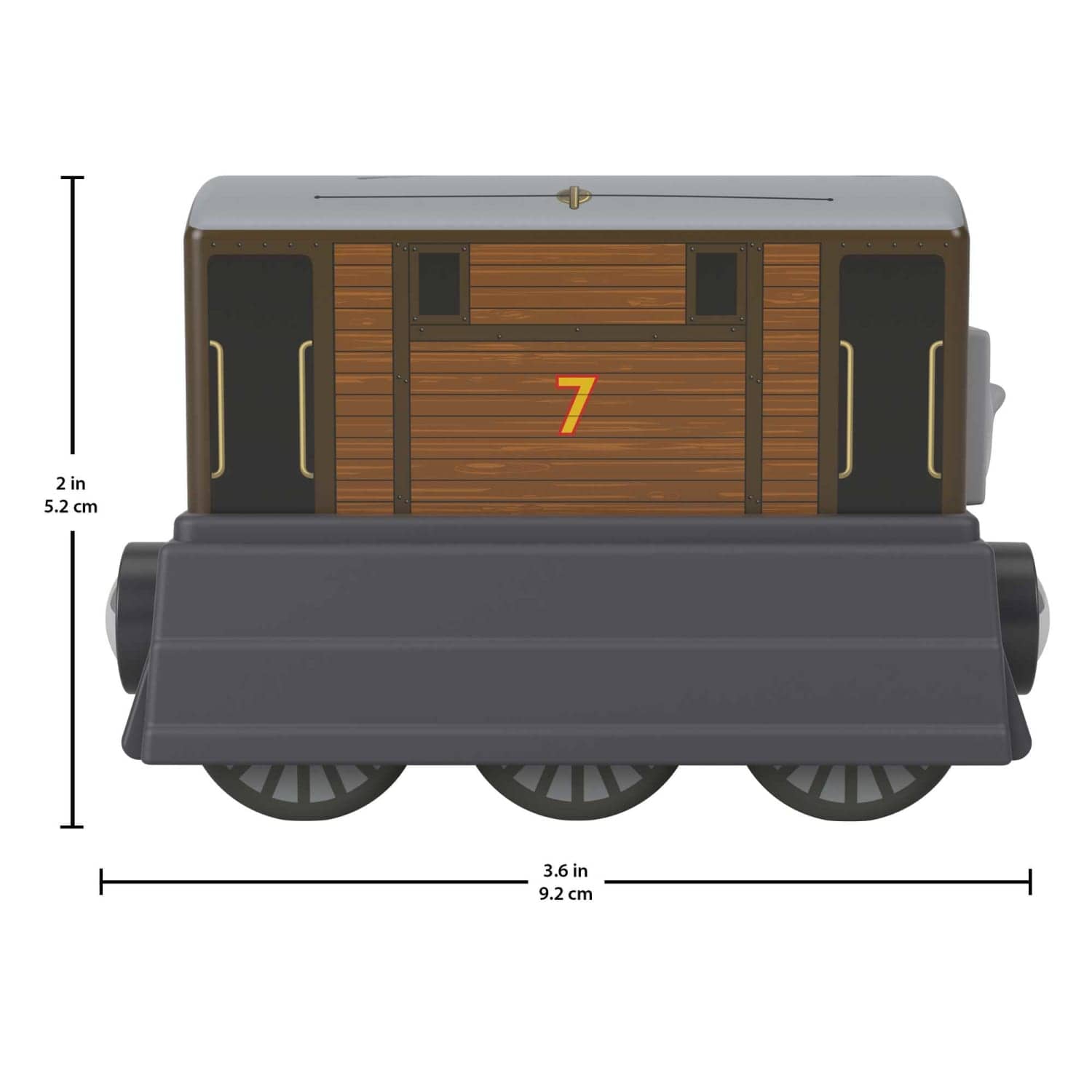 Fisher-Price - Thomas & Friends Wooden Railway Toby Engine
