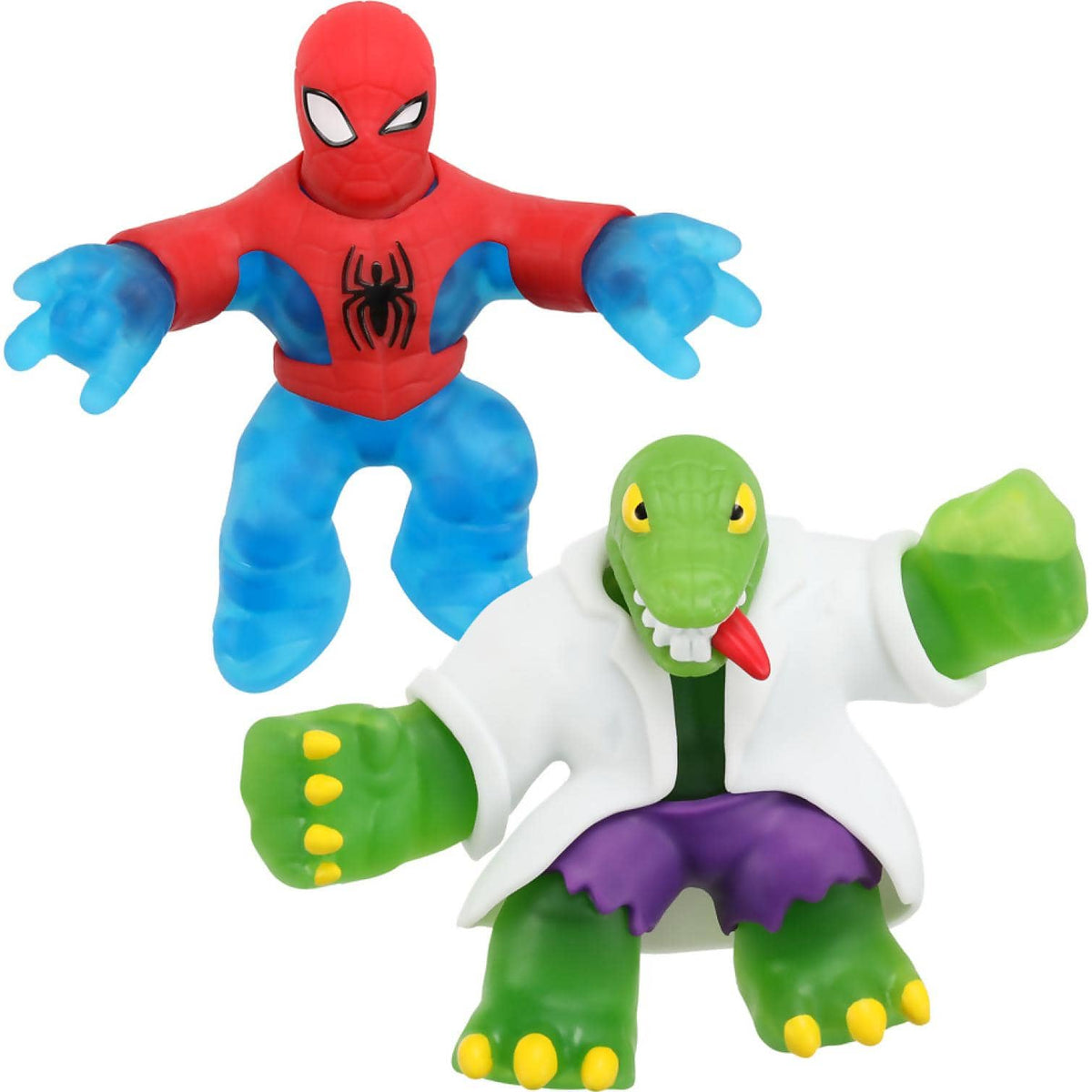 Heroes of Goo Jit Zu - Marvel Goo Shifters Spider-man Vs Goo Shifter Lizard