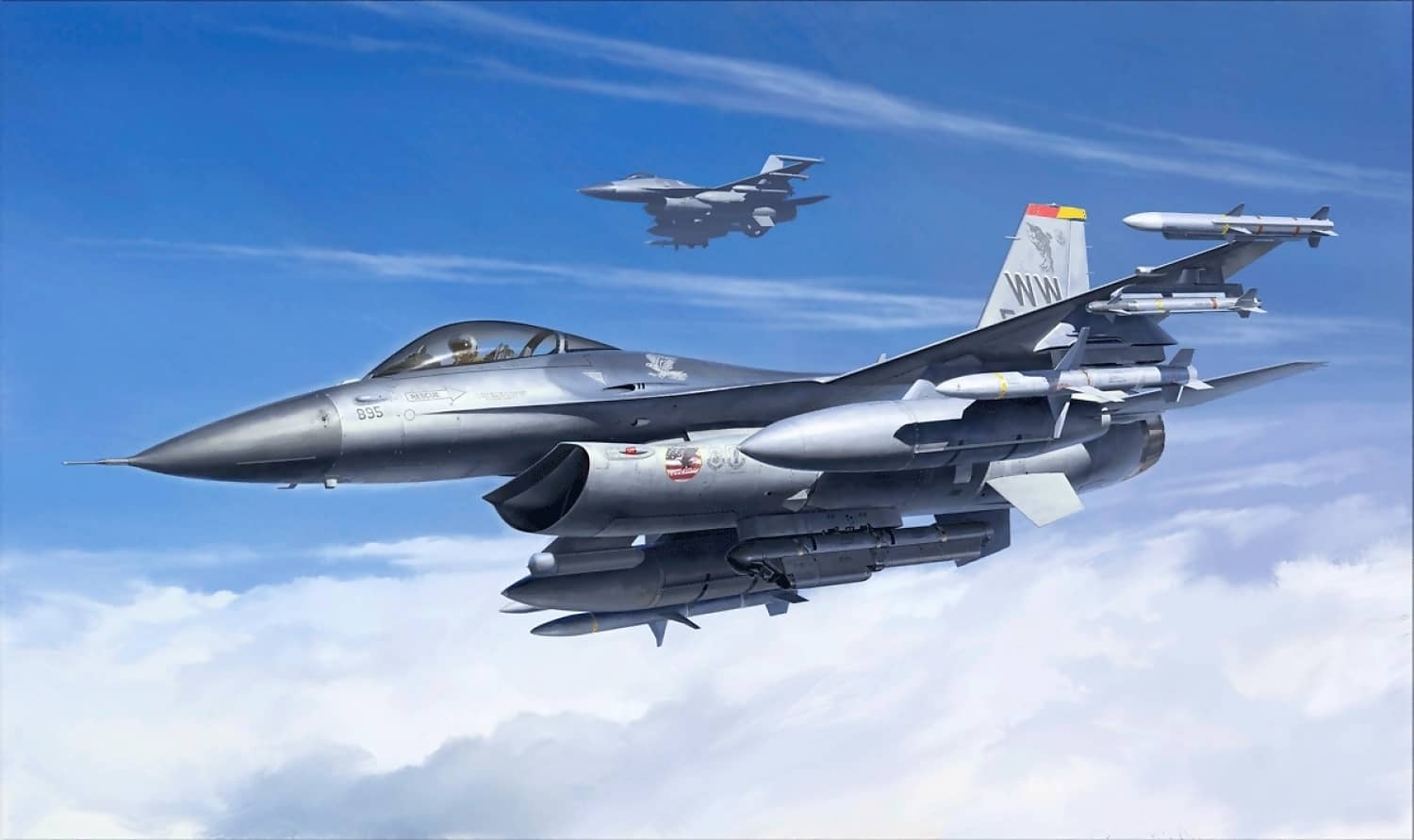 TAMIYA - LOCKHEED MARTIN F-16CJ (BLOCK 50) FIGHTING FALCON