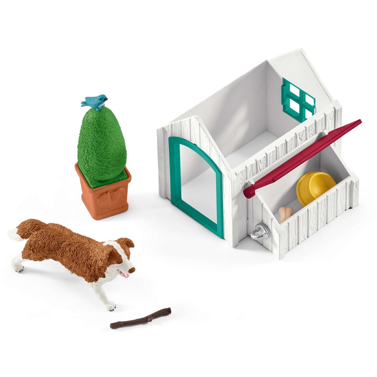 Schleich - Horse Club Hannahs Guest Horses With Ruby The Dog Animal Playset
