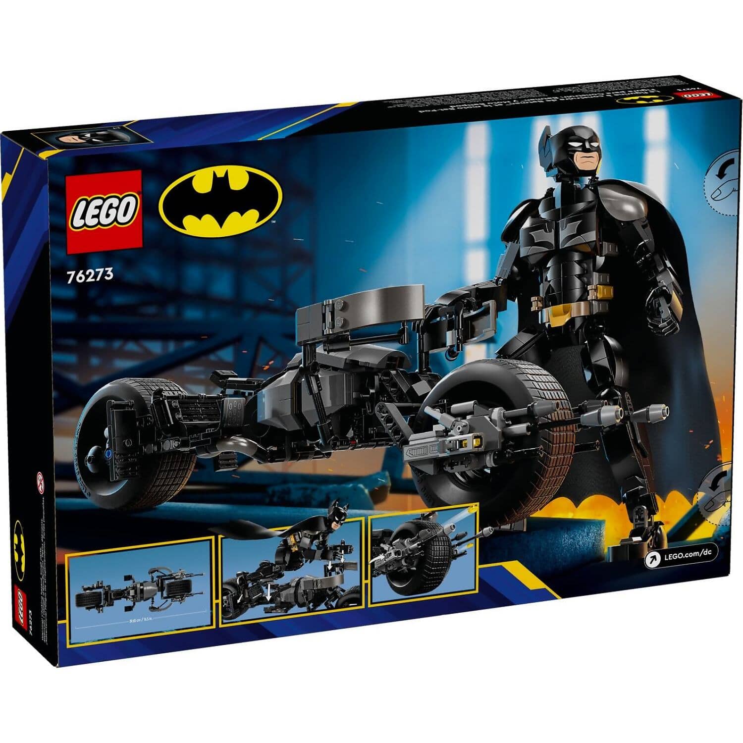LEGO® 76273 Batman™ Construction Figure and the Bat-Pod Bike - DC Super Heroes