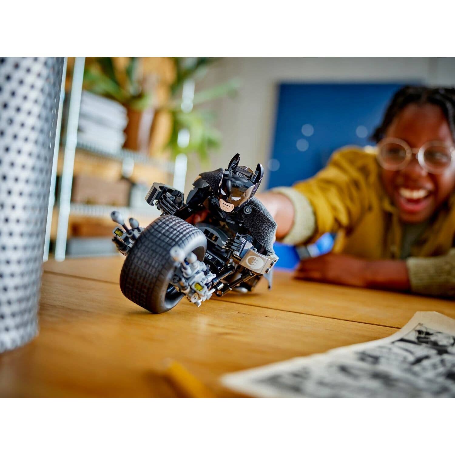 LEGO® 76273 Batman™ Construction Figure and the Bat-Pod Bike - DC Super Heroes