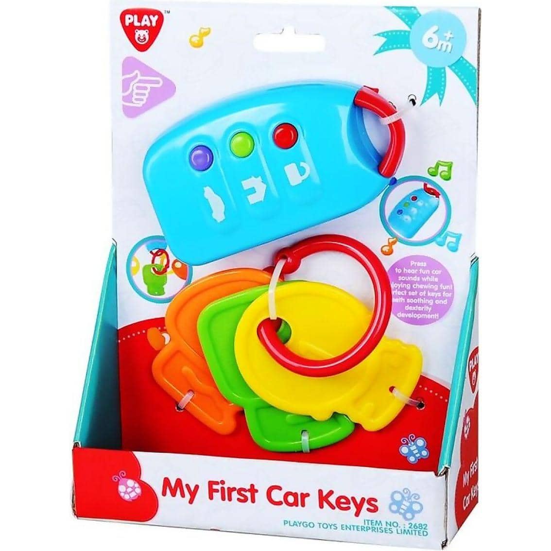 Playgo Toys Ent. Ltd - My First Car Keys
