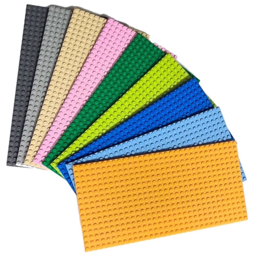 BASEPLATE Double Sided 16x32 Studs Dark Grey Generic Brand