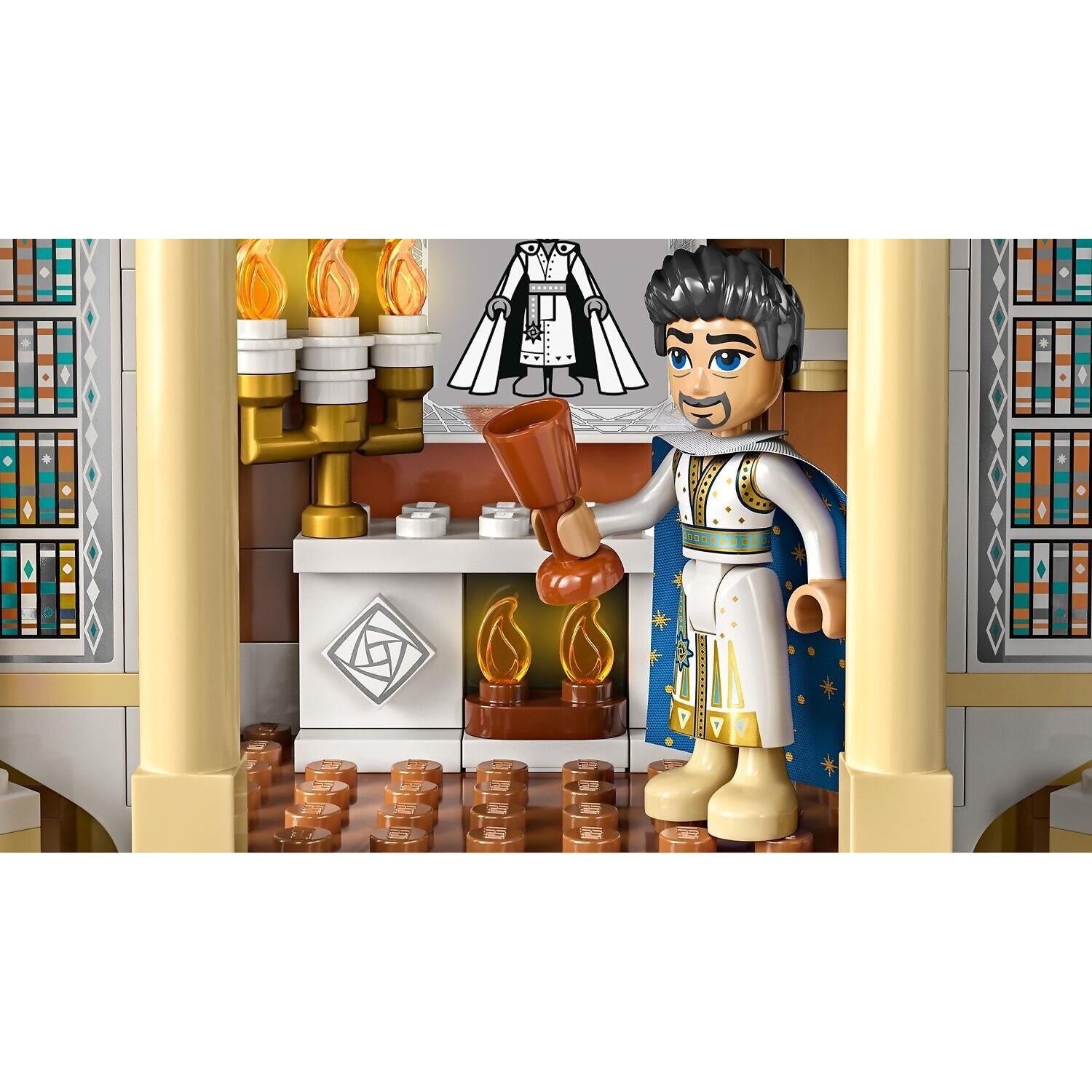 LEGO® 43224 King Magnifico's Castle - Disney Princess