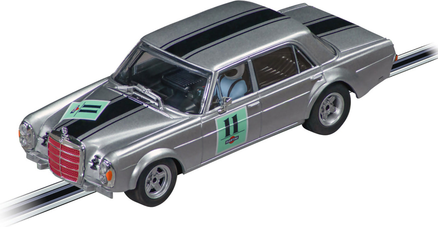 CARRERA - EVOLUTION 1:32 - MERCEDES-BENZ 300 SEL 6.3 AMG PREIS DER NATIONEN 1970 NO.11 SLOT CAR ALSO SUITS SCALEXTRIC