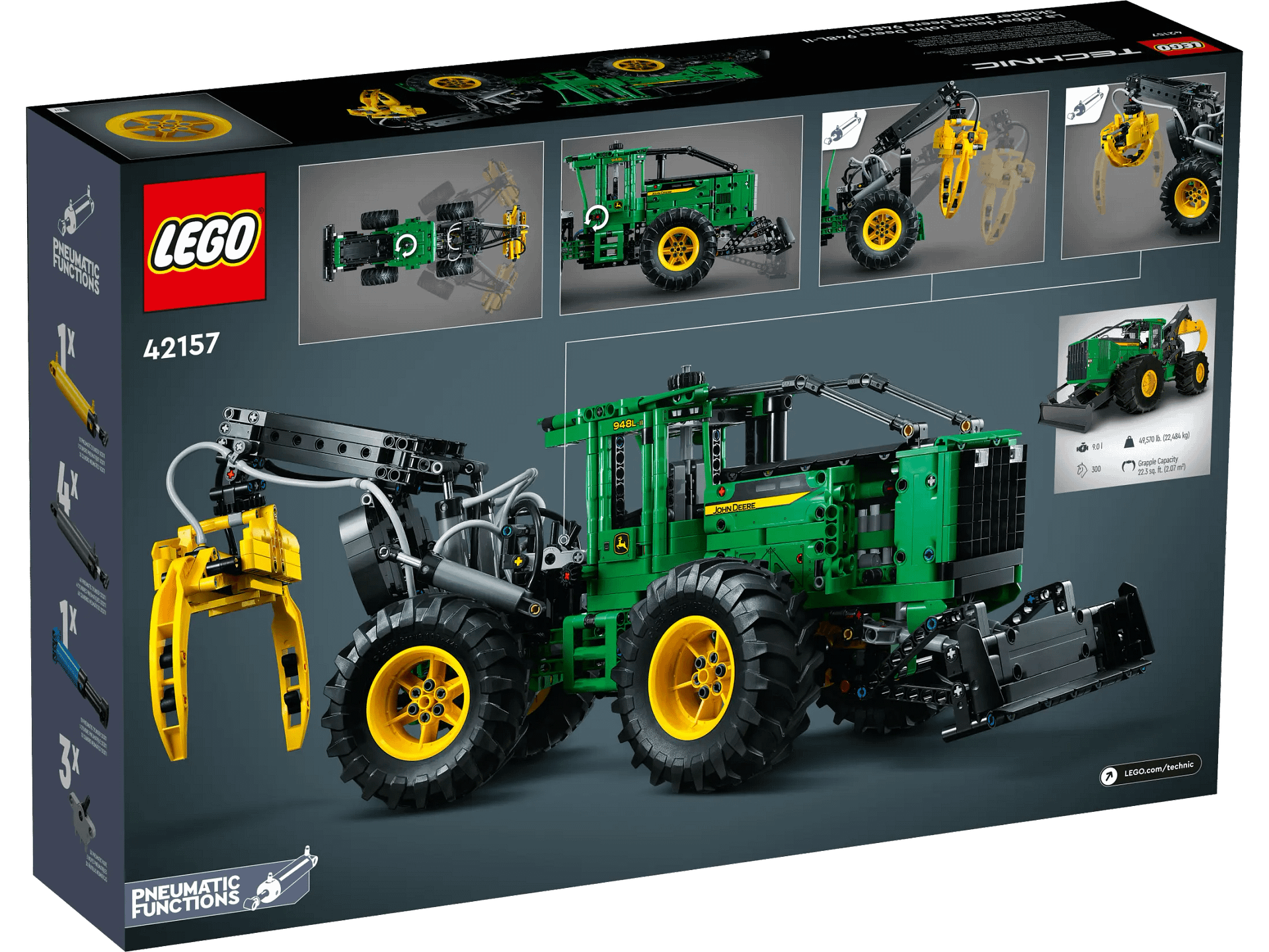 LEGO® 42157 John Deere 948L-II Skidder - Technic