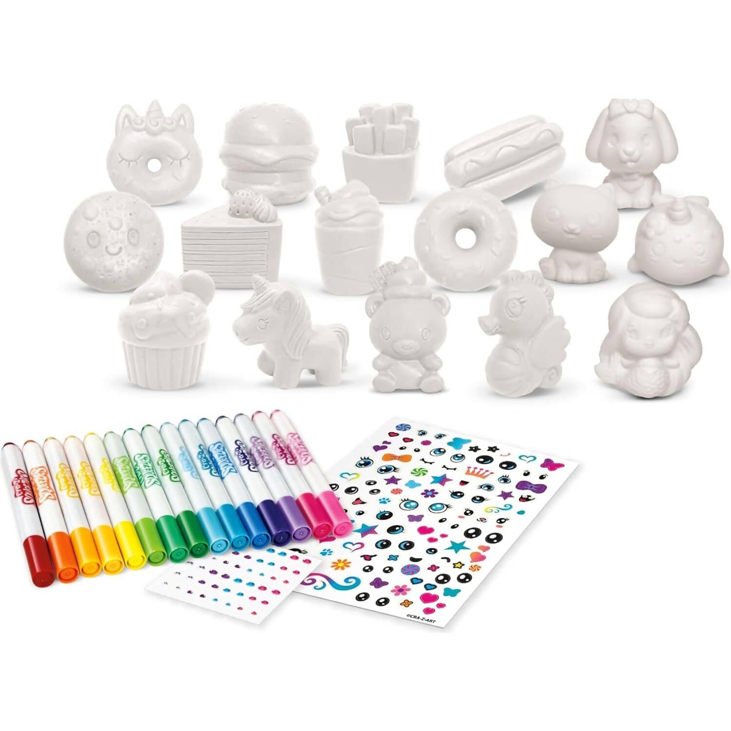 Cra-Z-Art - Shimmer N Sparkle - 3in1 Mini Mazing Squeezie Cuties