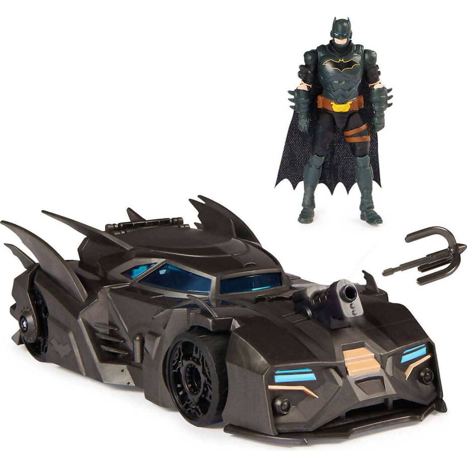 DC - Batman Crusader Batmobile With 4 Inch Figure