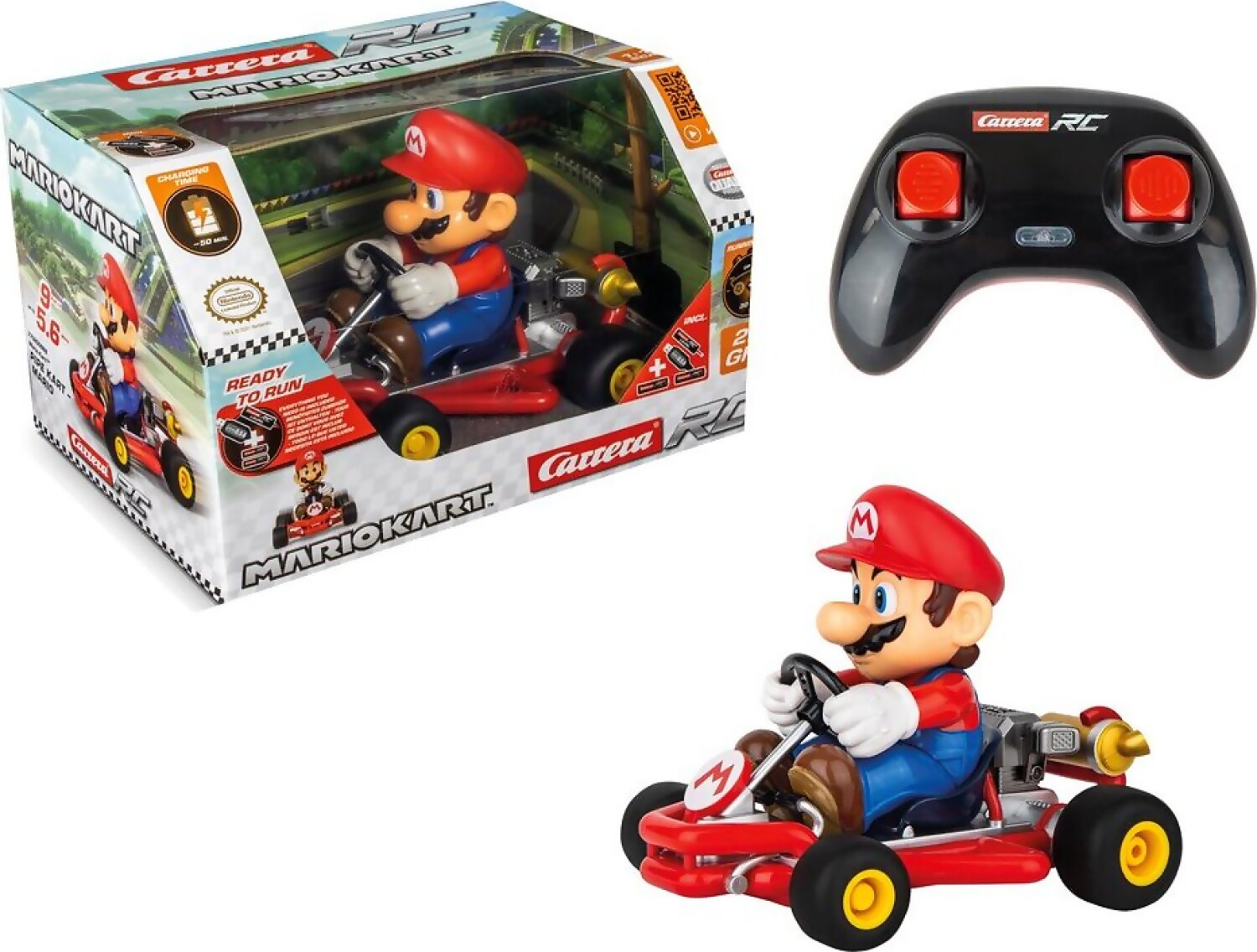 CARRERA - R/C 24GHZ MARIO KART PIPE KART MARIO