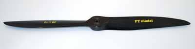 PROP 33X12 CARBON FIBRE PT MODEL
