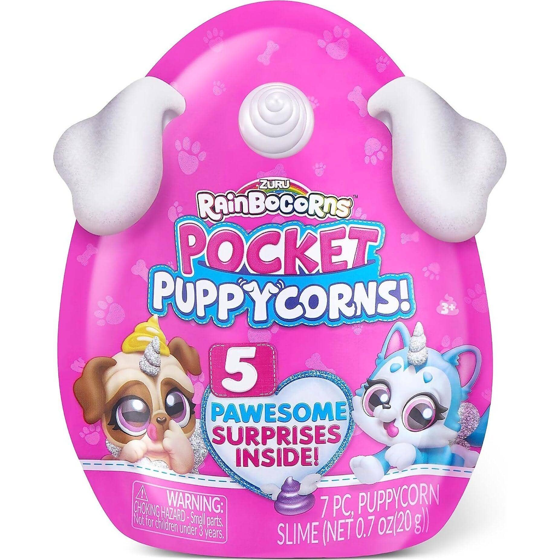 ZURU - Rainbocorns Pocket Puppycorn Surprise Bobble Head Assorted Styles