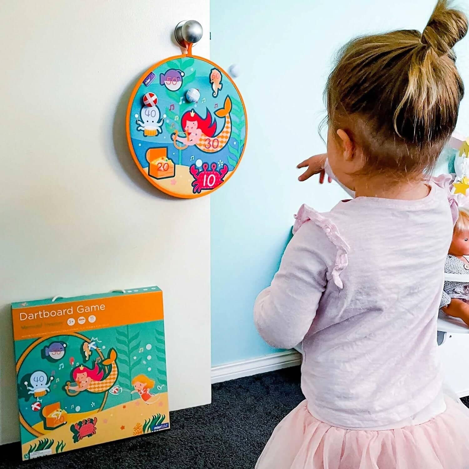 mierEdu - Dartboard Game - Mermaid Treasure