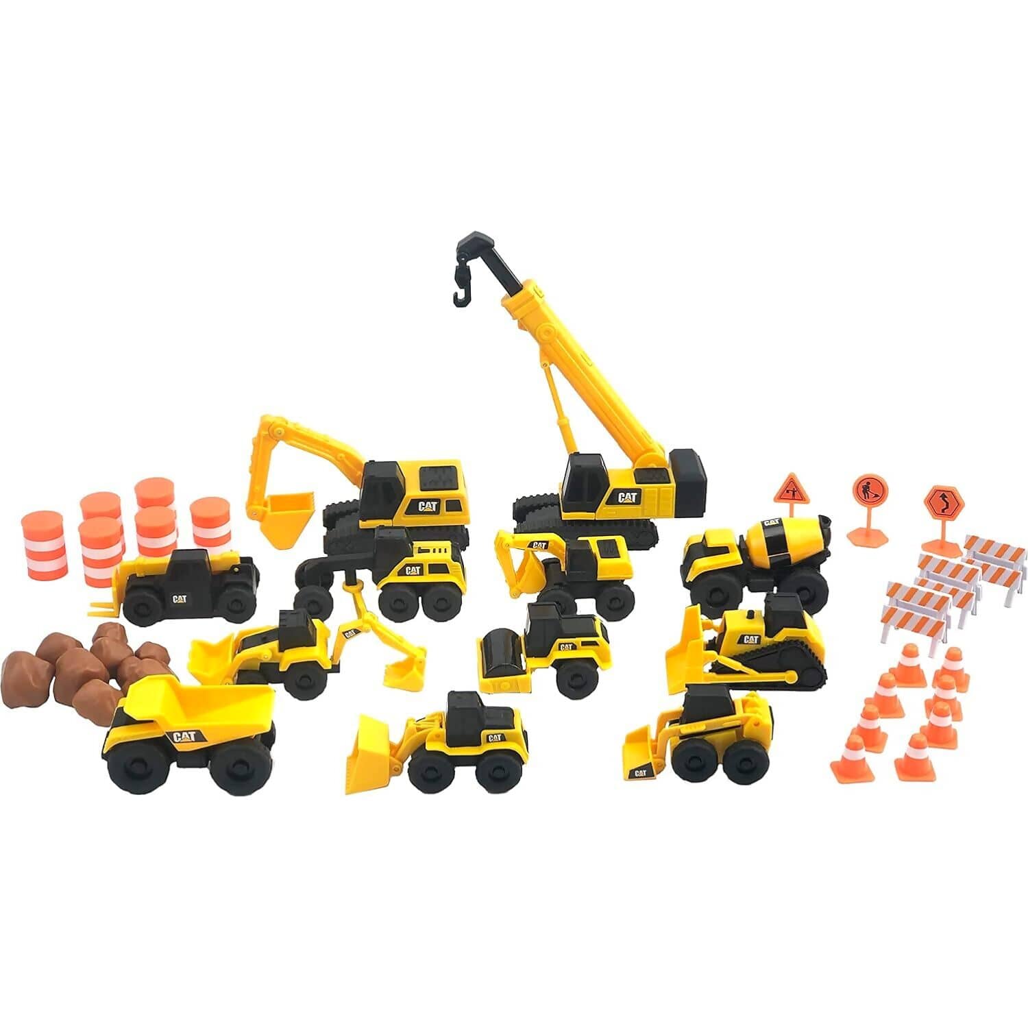 CAT® - Little Machines Mega 41 Piece Set Construction Site