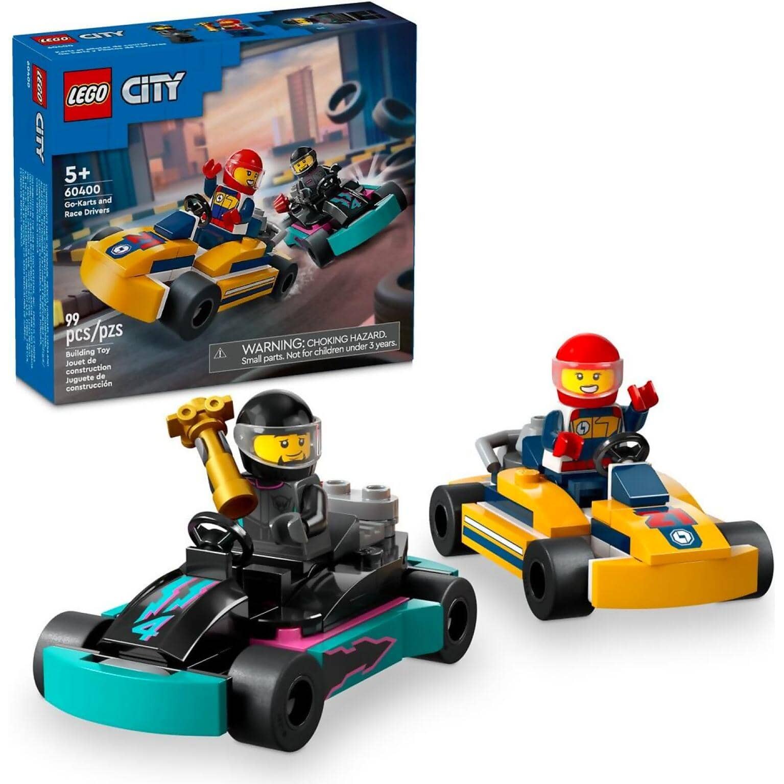 LEGO® 60400 Go-Karts and Race Drivers - City