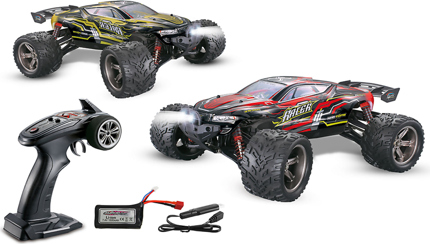 TORNADO RC 1:12 RADIO CONTROL TRUGGY RTR V2 YELLOW