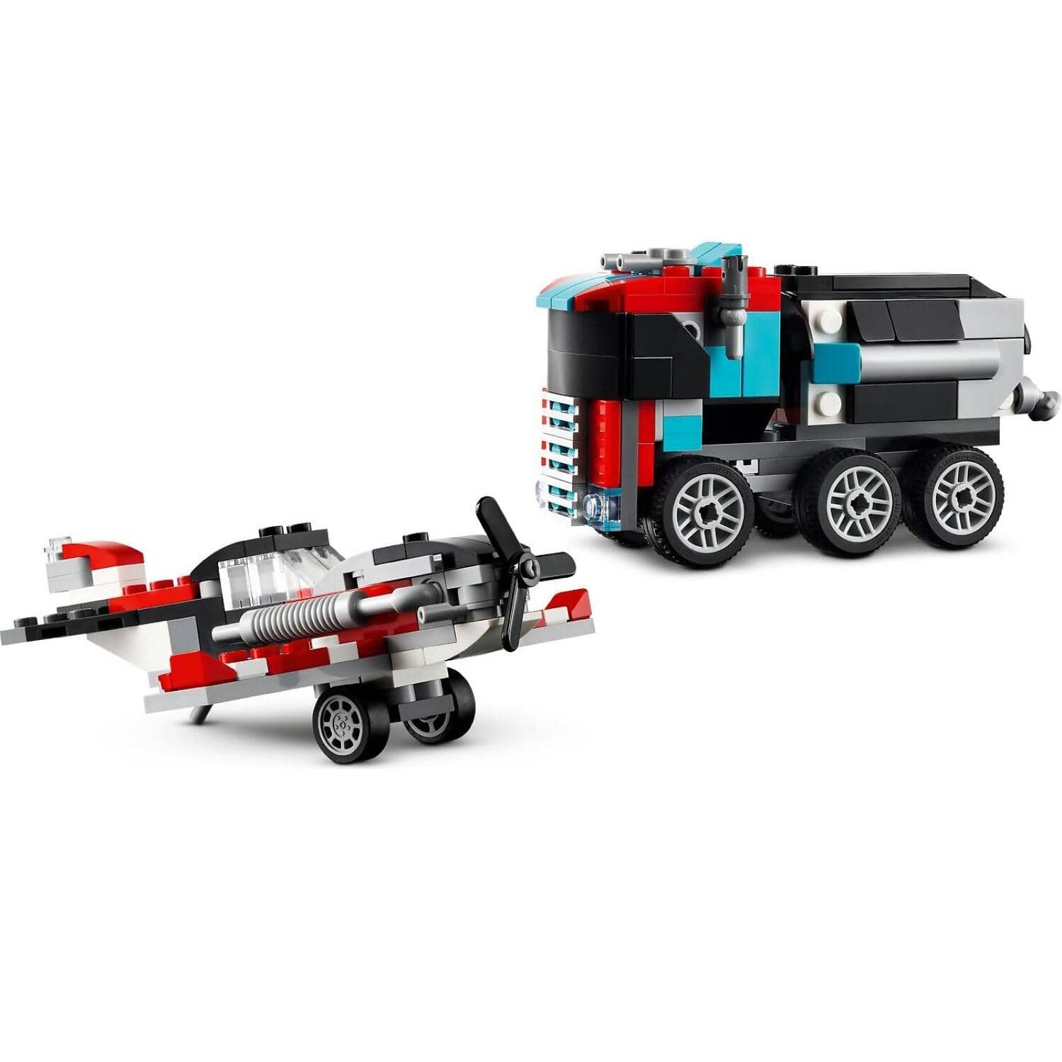 LEGO® 31146 Flatbed Truck with Helicopter - Creator 3in1