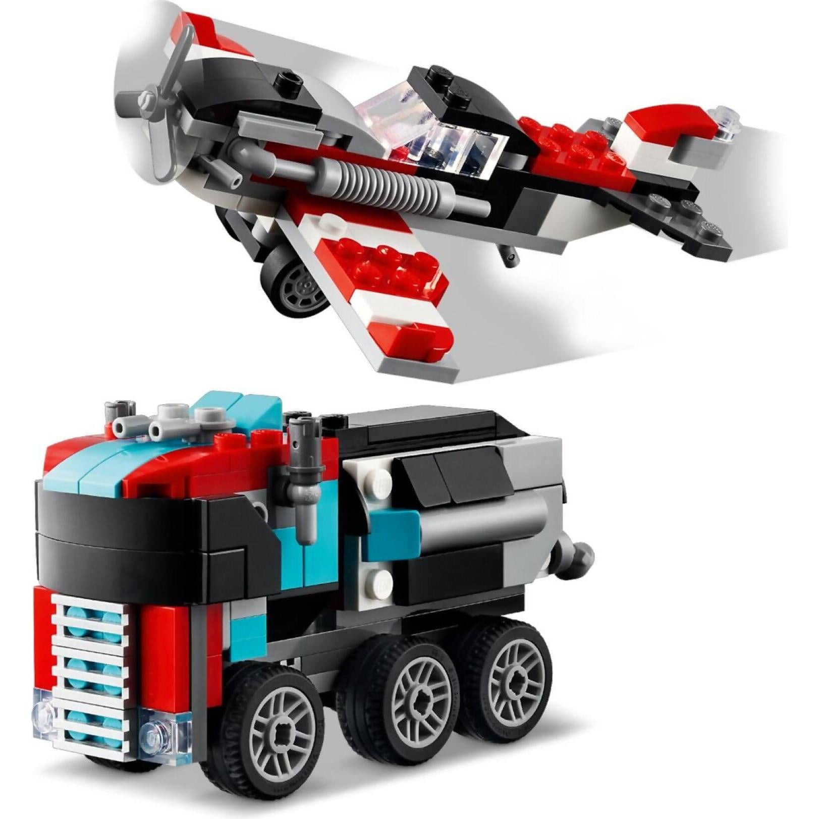 LEGO® 31146 Flatbed Truck with Helicopter - Creator 3in1