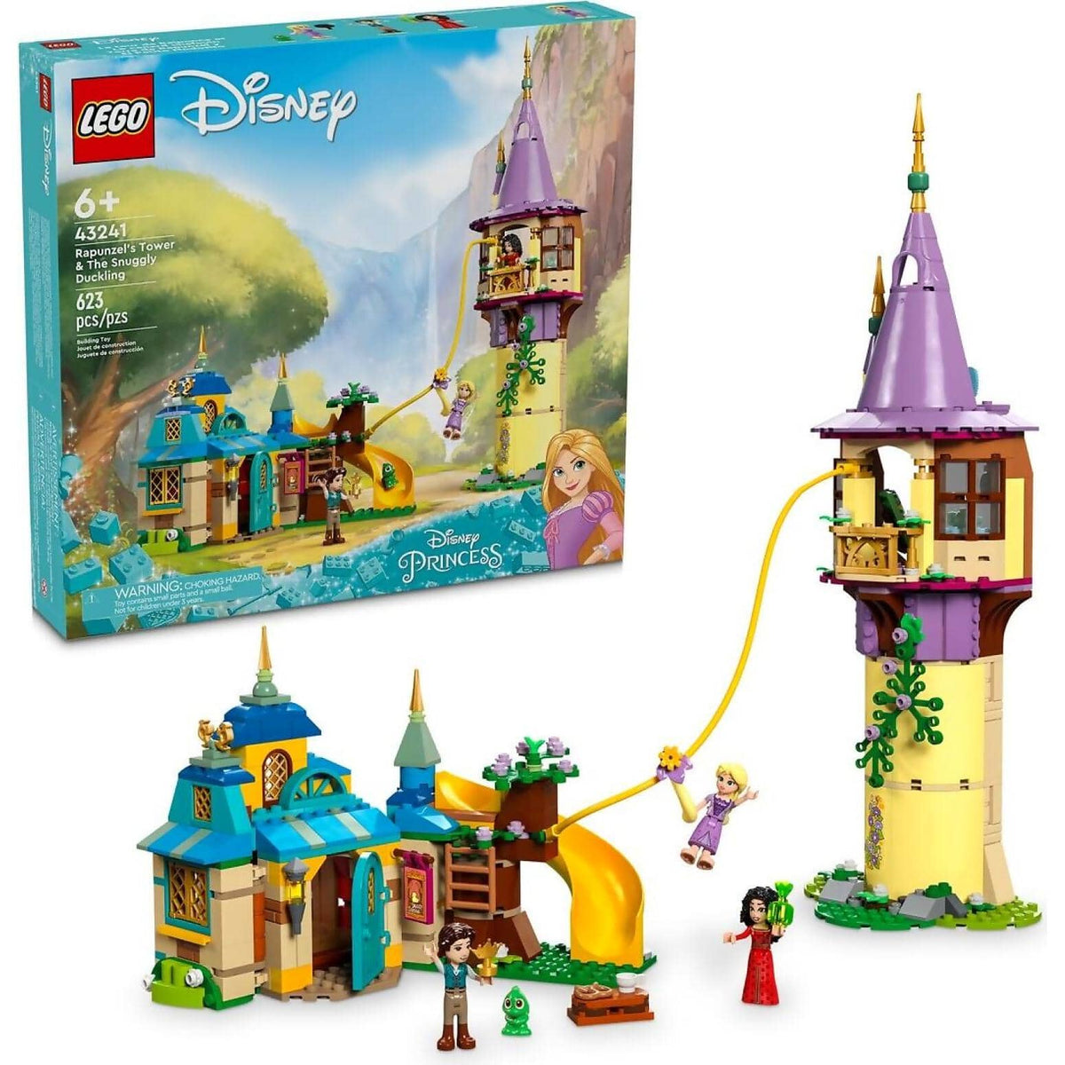 LEGO® 43241 Rapunzel's Tower & The Snuggly Duckling - Disney Princess