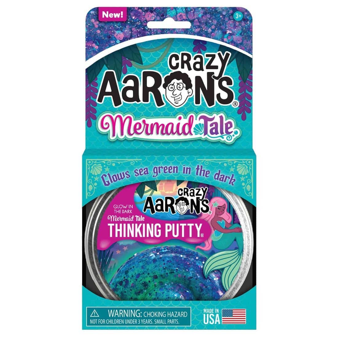Crazy Aaron's - Thinking Putty Mermaid Tale