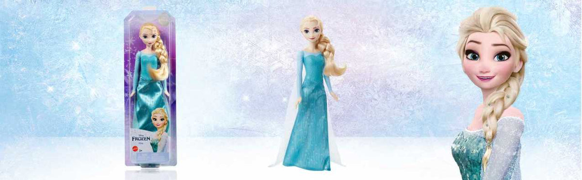 Disney Frozen 2 - Elsa Fashion Doll Turquoise Dress And Accessories - New For 2023