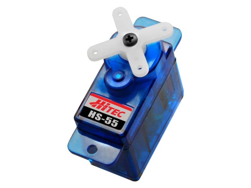 HITEC - HS 55 FEATHER SERVO 7.5G BLUE
