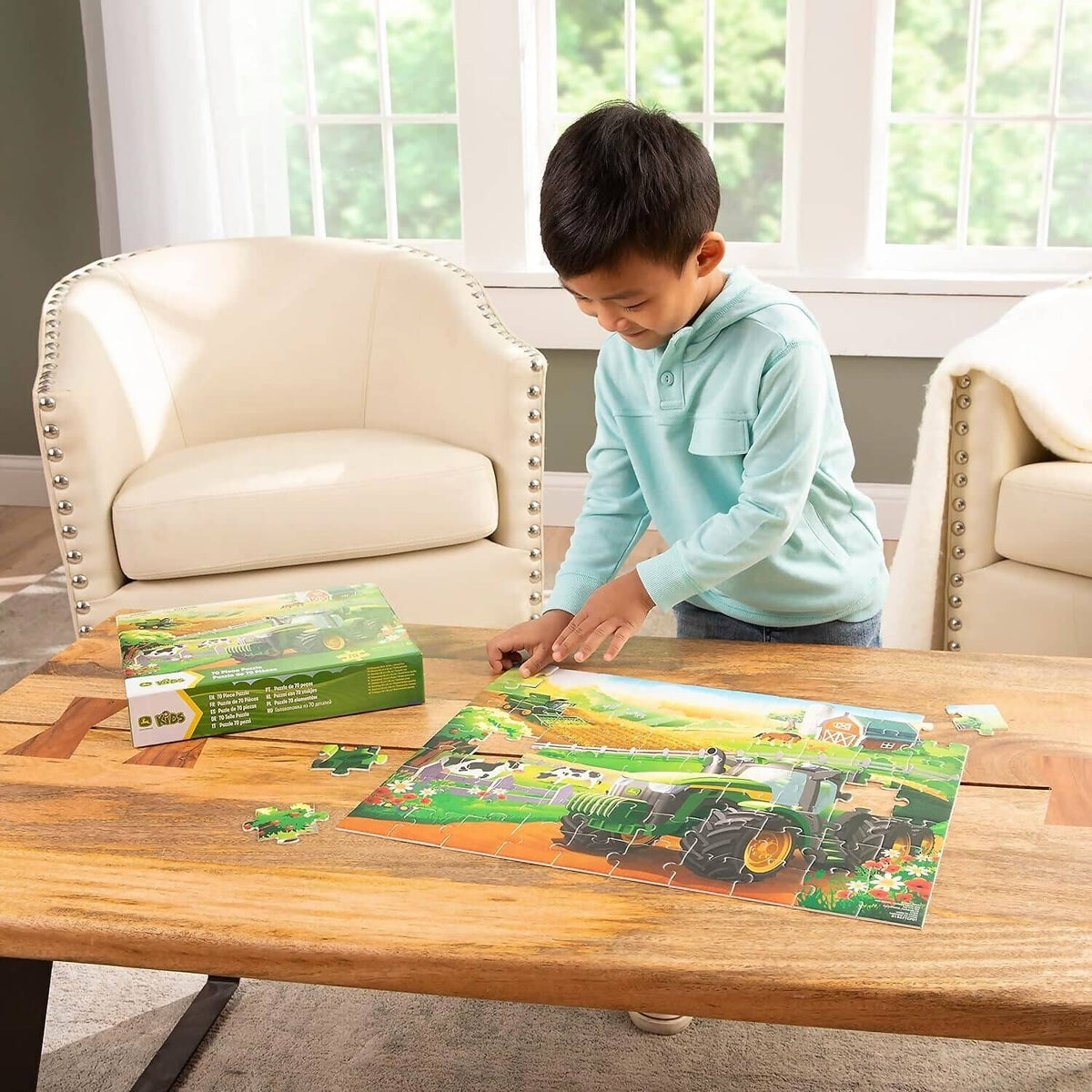 John Deere - Kids Puzzle - 70 Piece Jigsaw Puzzle Age 4+