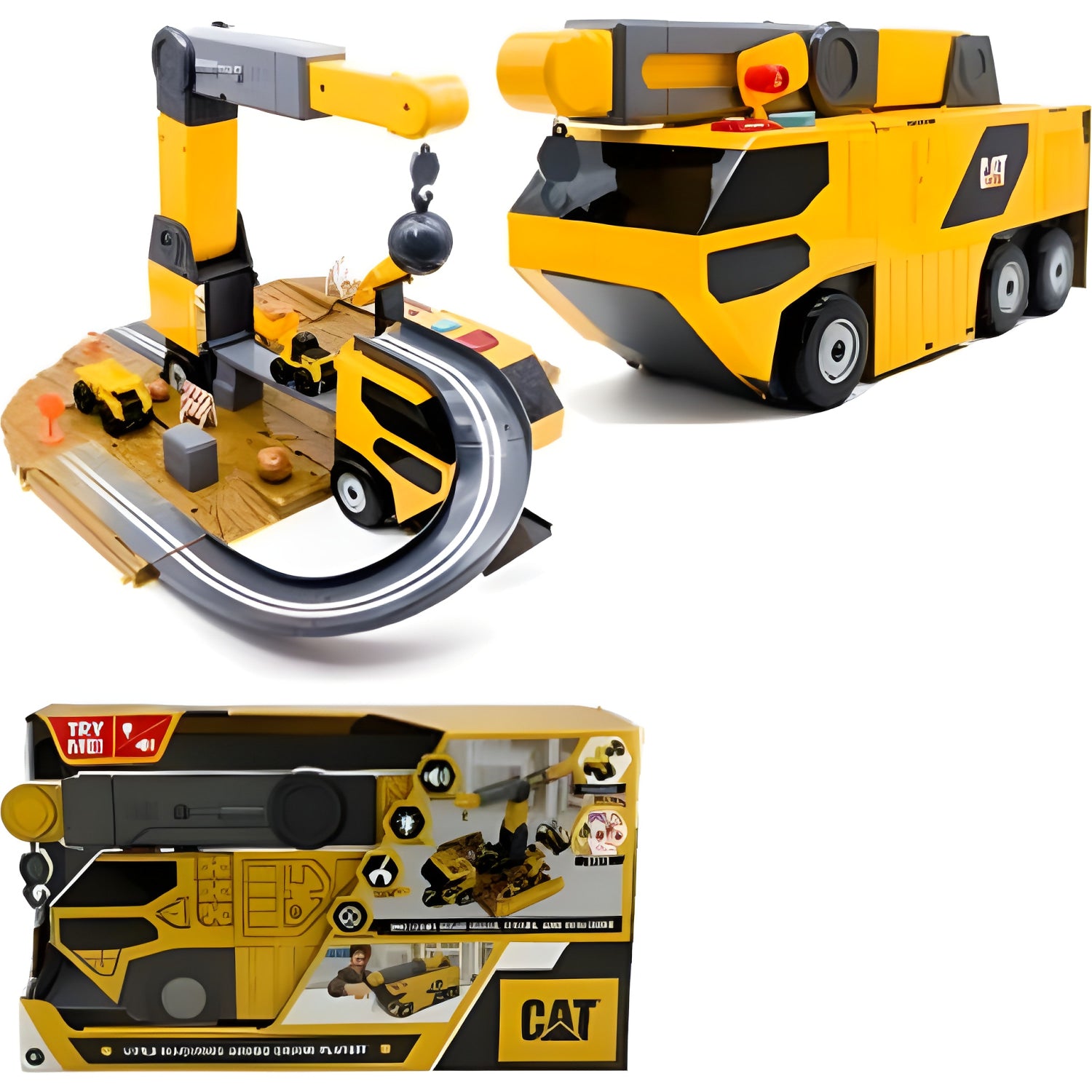 CAT® - Little Machines Jumbo Crane Playset