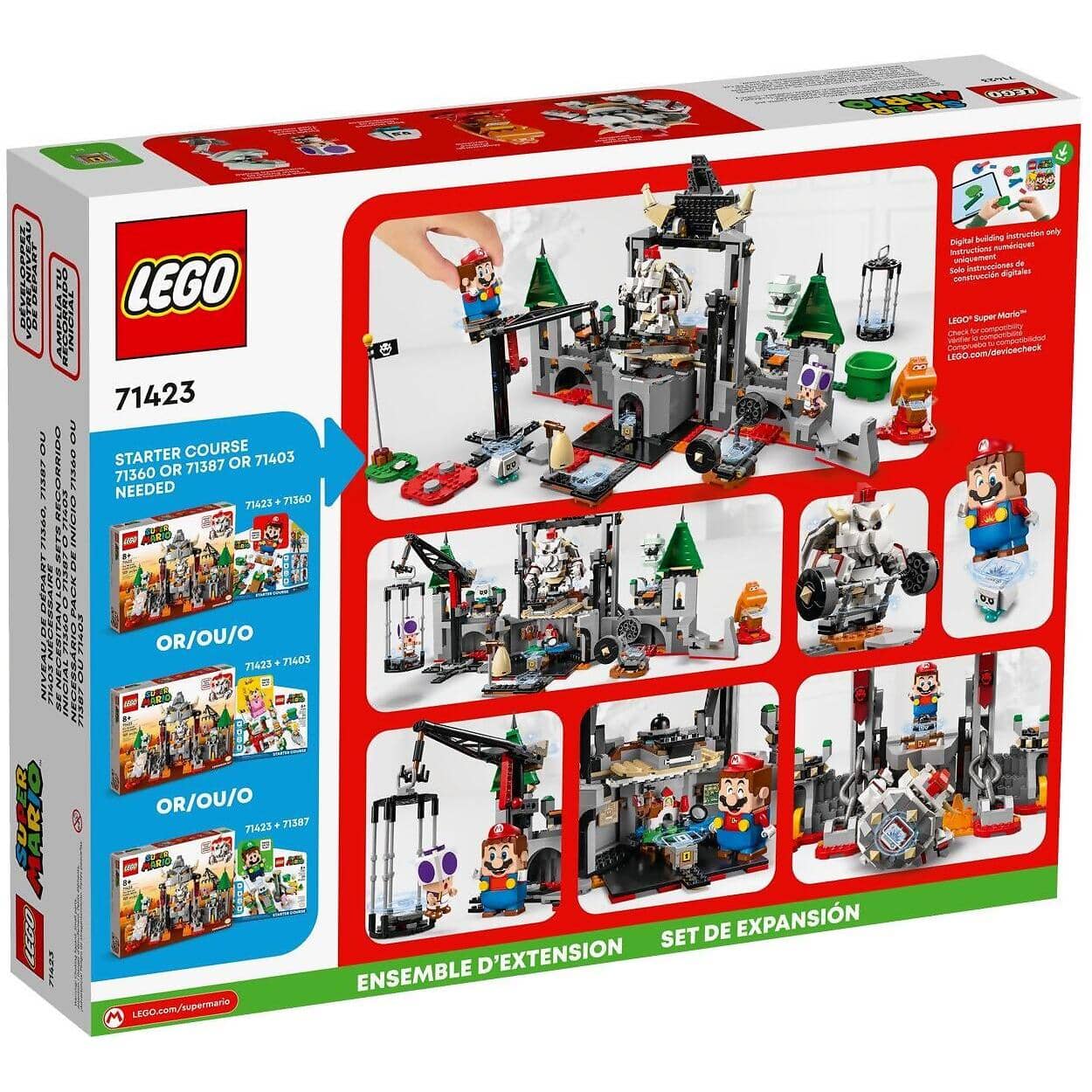 LEGO® 71423 Dry Bowser Castle Battle Expansion Set - Super Mario™