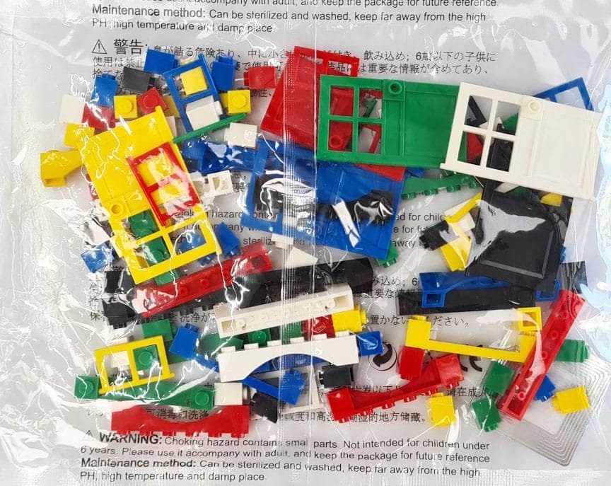 Assorted Generic Brand Building Block Bag