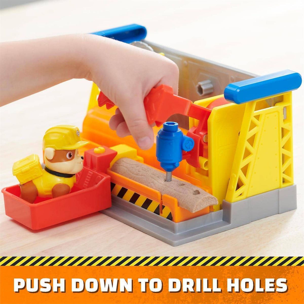 Paw Patrol -rubble & Crew Rubble`s 6 Piece Workshop Playset - Spin Master