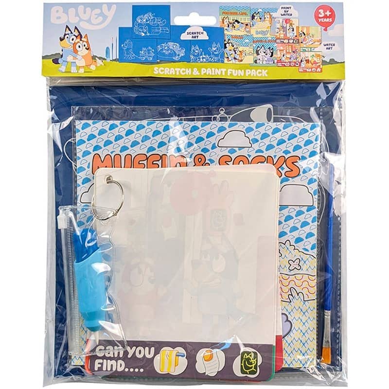 Bluey - Scratch & Fun Pack