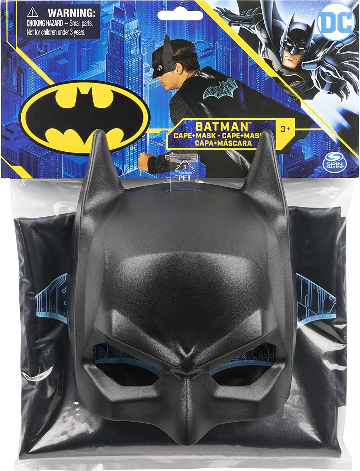 DC - Comics Batman Bat-tech Classic Mask And Cape Set
