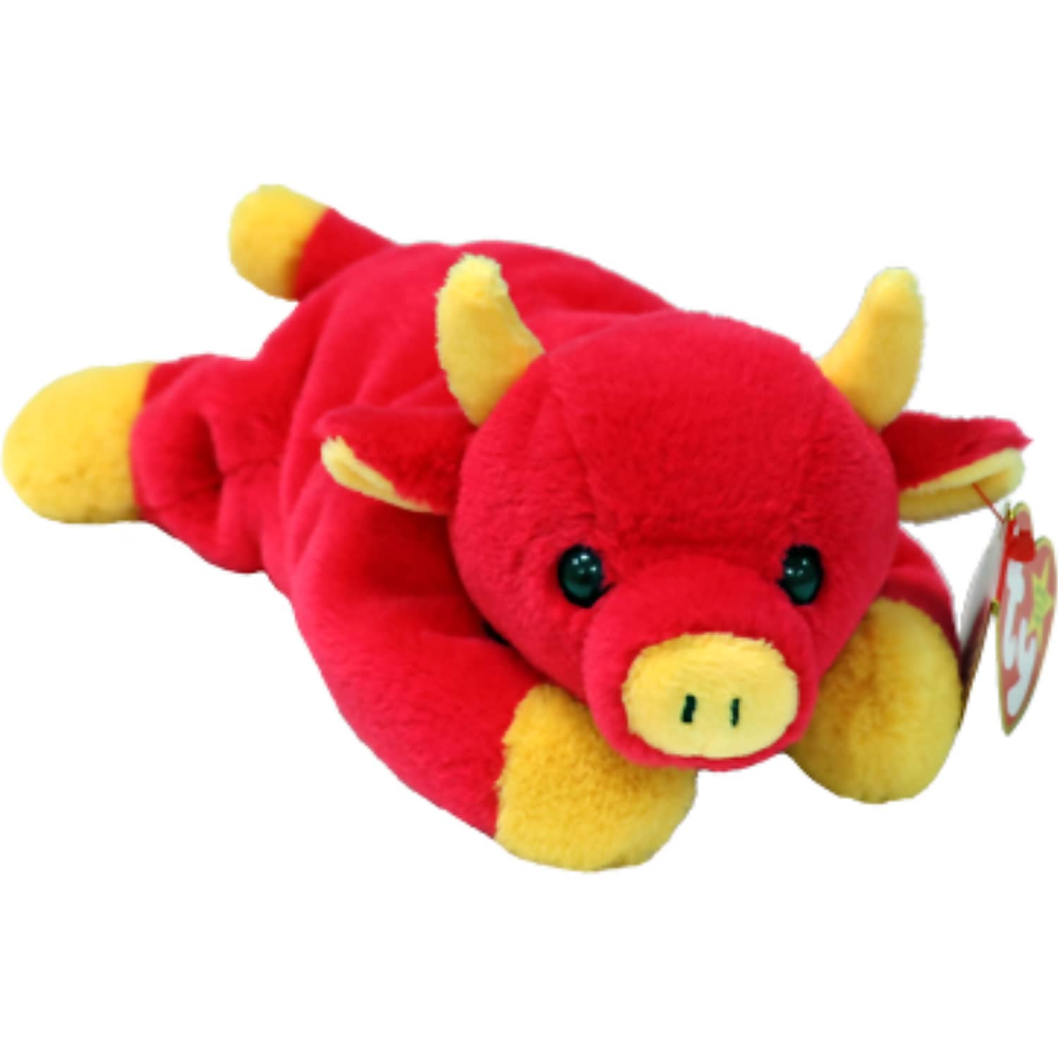Ty - Beanie Babies - Snort 2 Bull 23cm