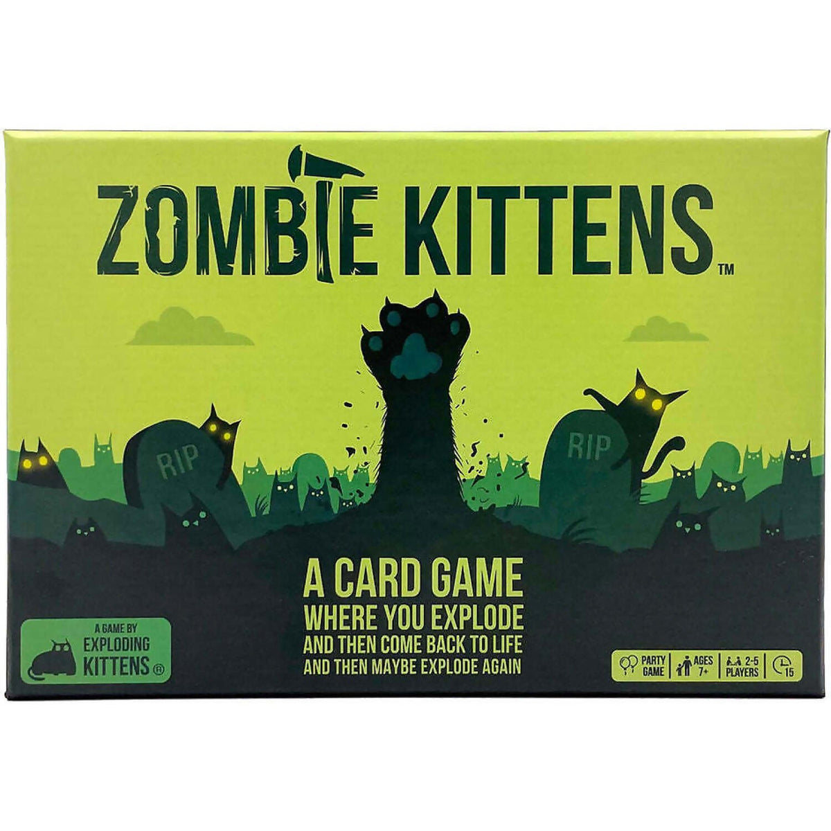 Exploding Kittens - Zombie Kittens Card Game