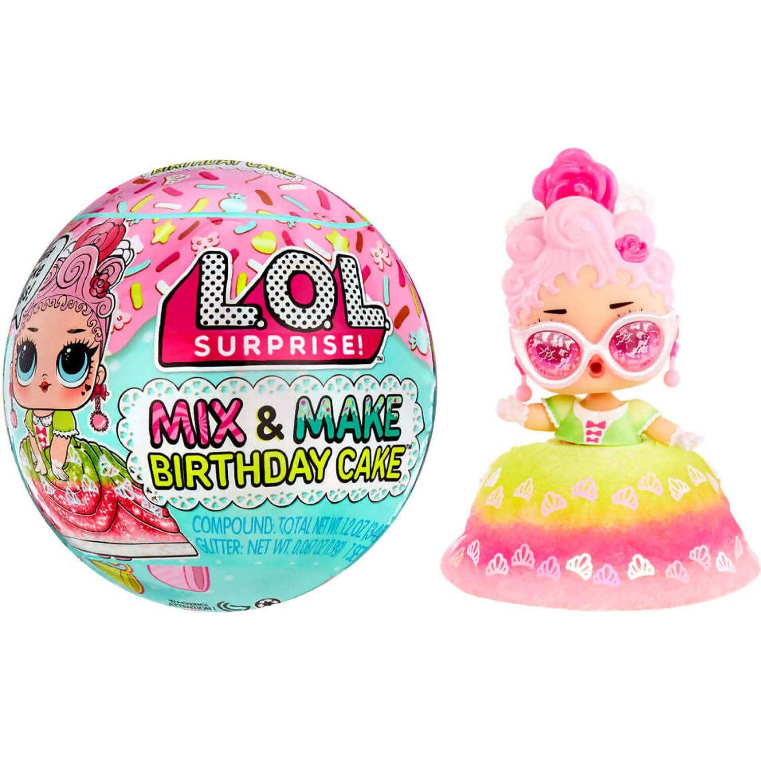 L.O.L. Surprise! - Mix & Make Birthday Cake Tots