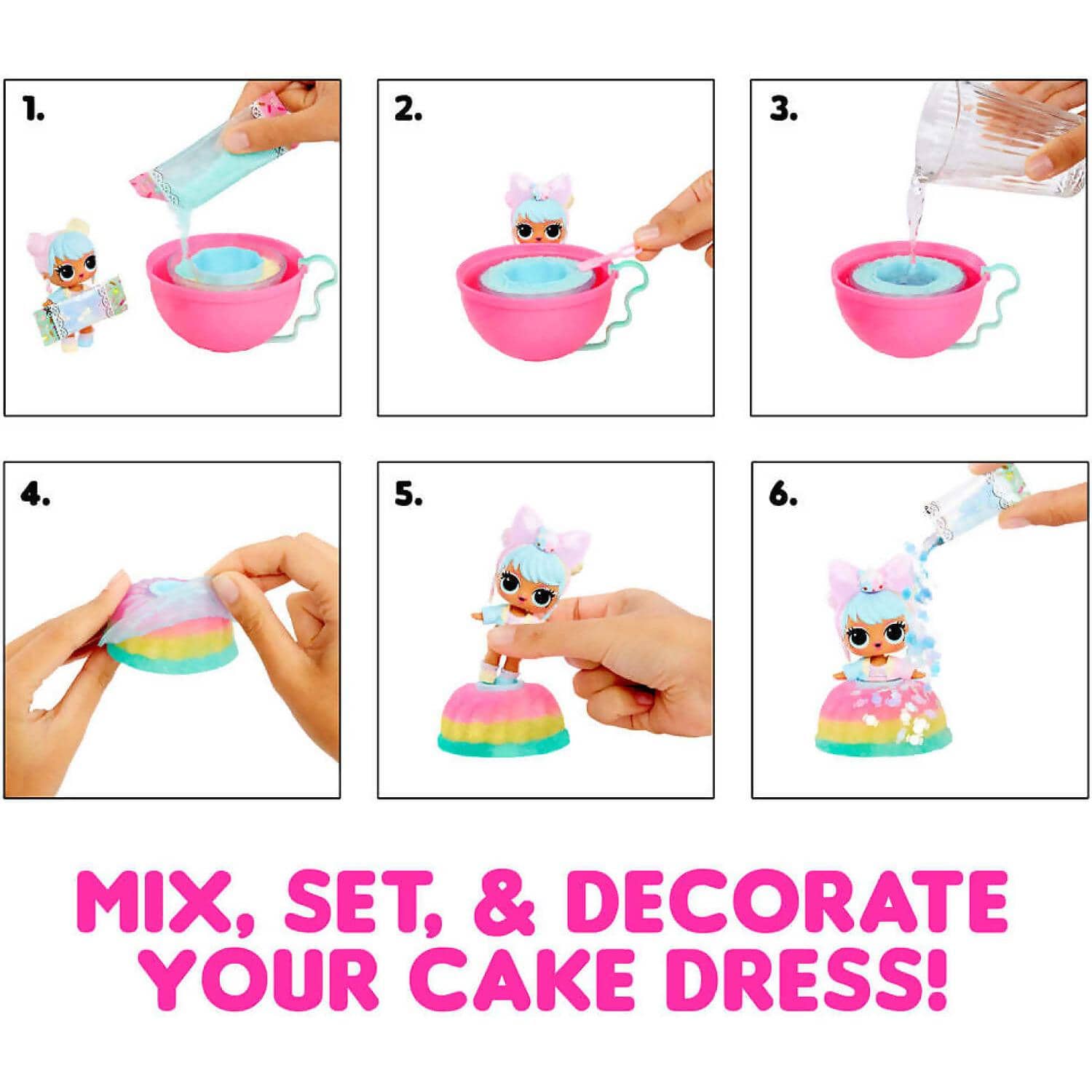 L.O.L. Surprise! - Mix & Make Birthday Cake Tots