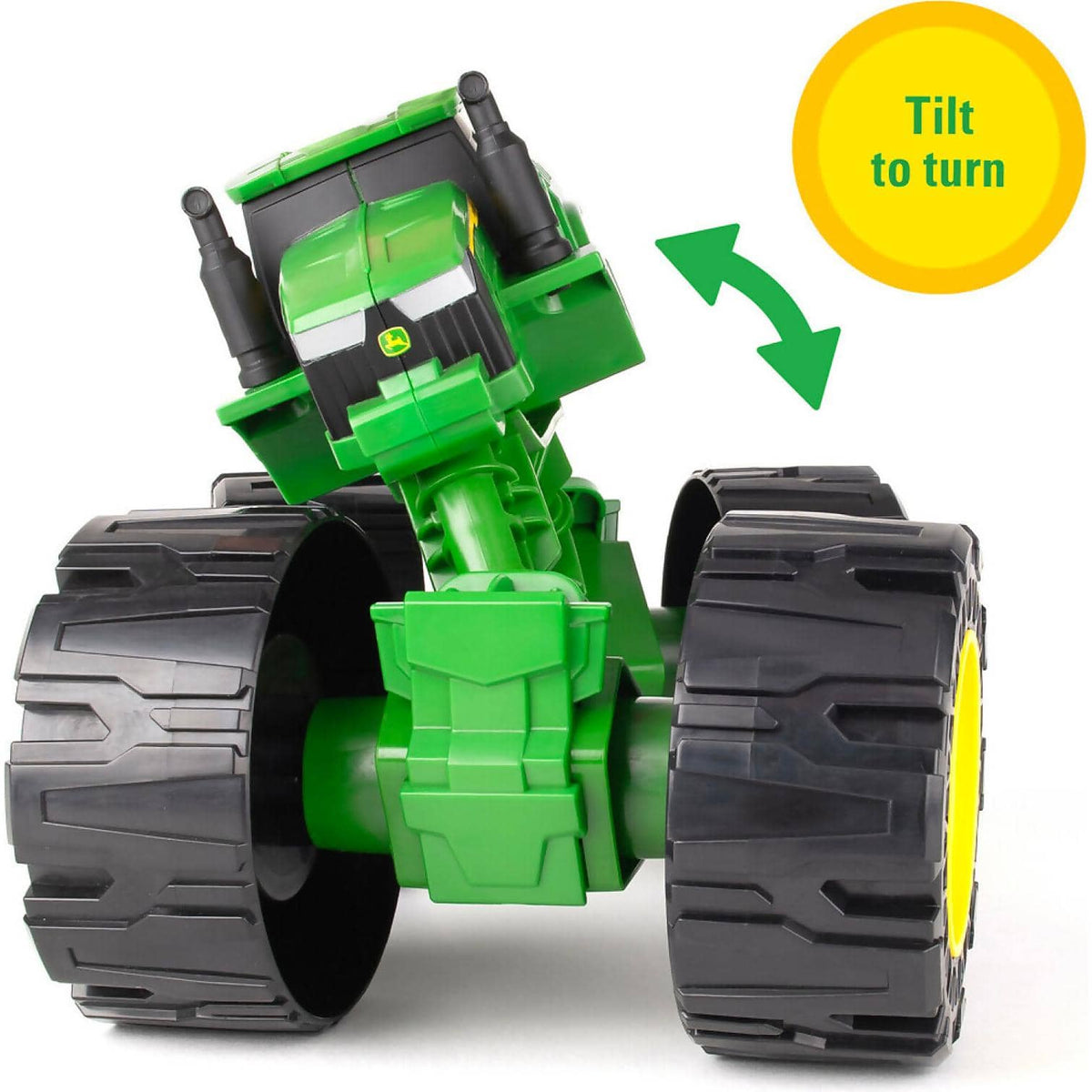 John Deere - Monster Treads 12-inch All Terrain Tractor Toy