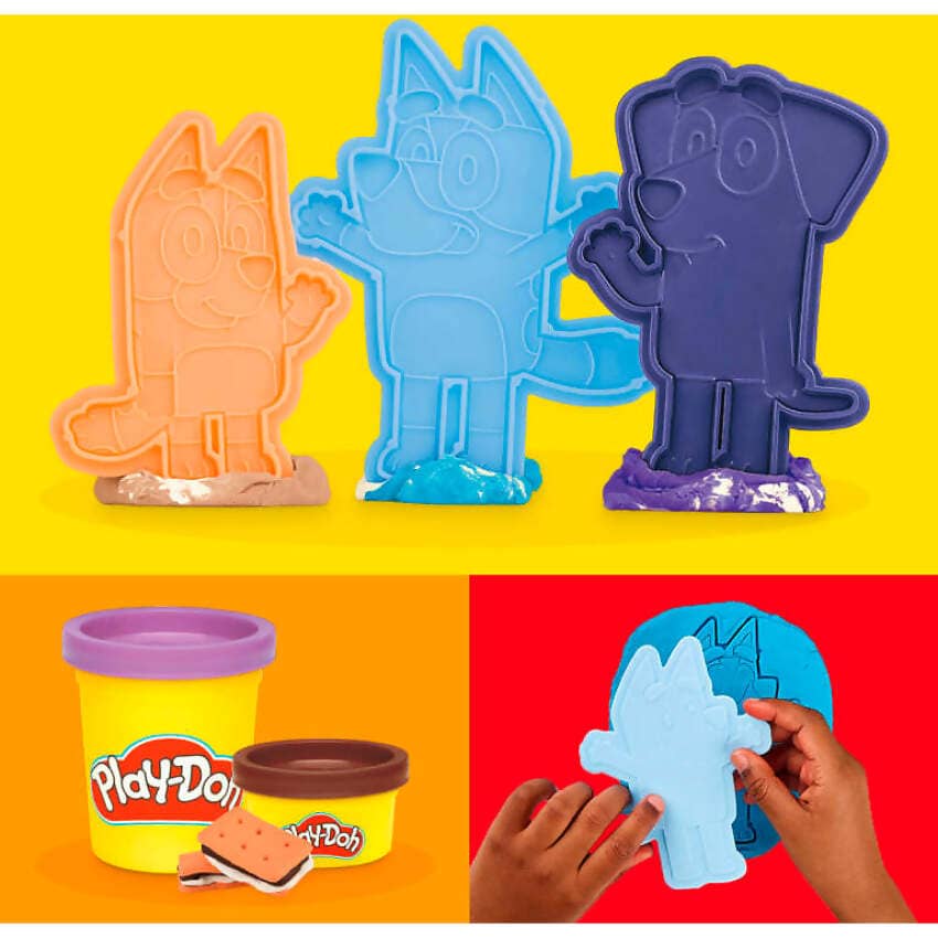 Play-Doh - Bluey Goes Camping Playset