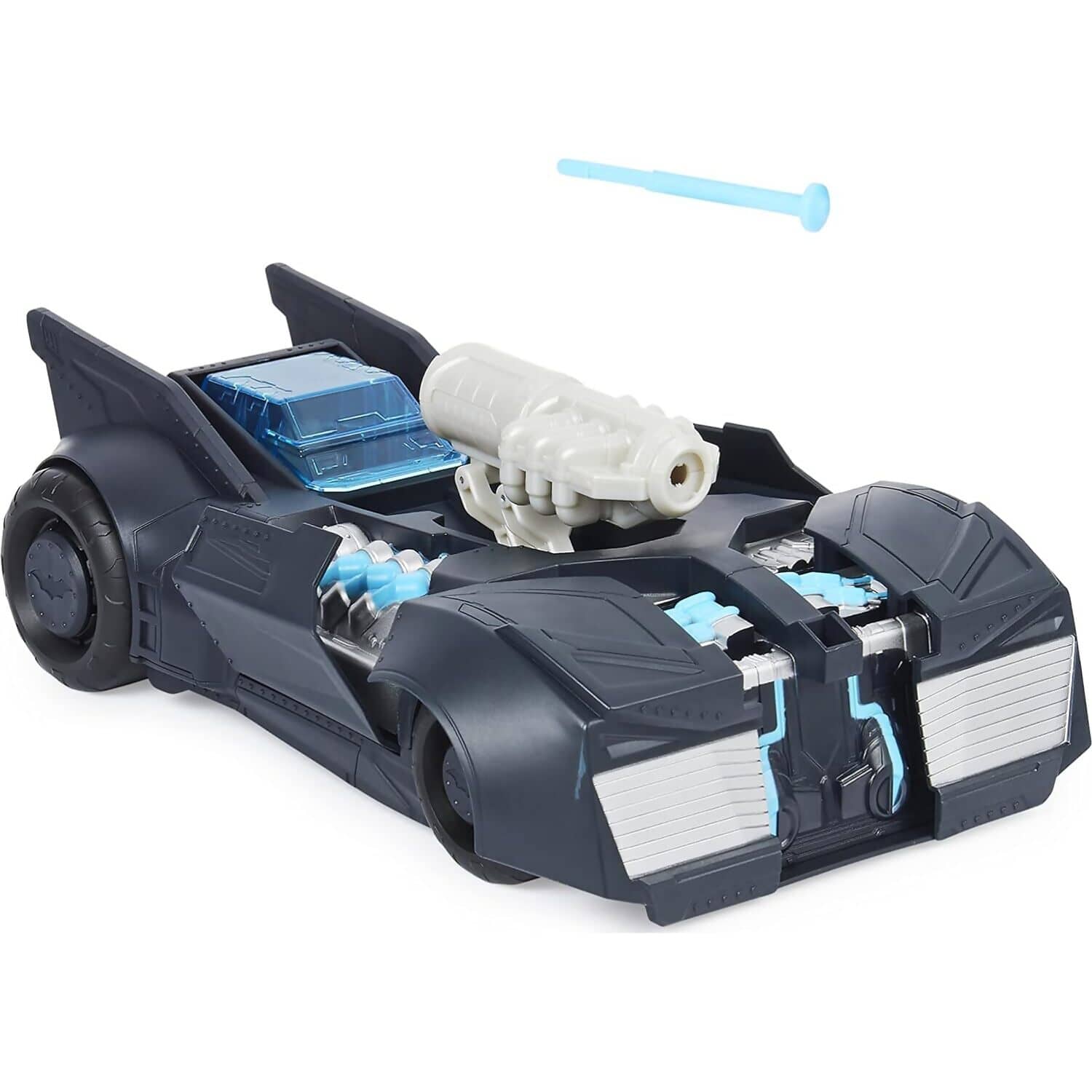 DC - Comics - Batman Tech Defender Batmobile Transforming Vehicle With Blaster Launcher
